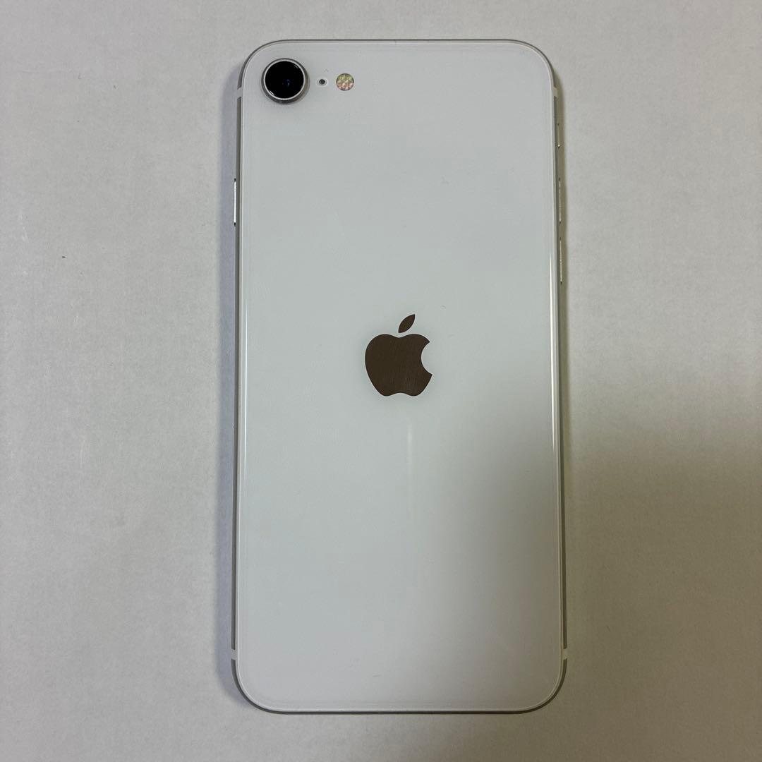 【美品】iPhone SE2 64GB ホワイト SIMフリー