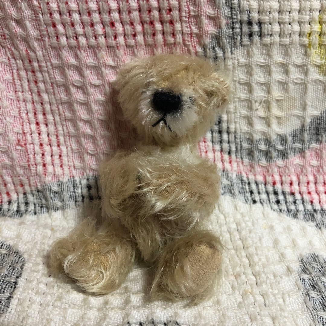 テディベア作家　Mari Bear 田辺洋子さん　ミニチュアテディベア　中古品