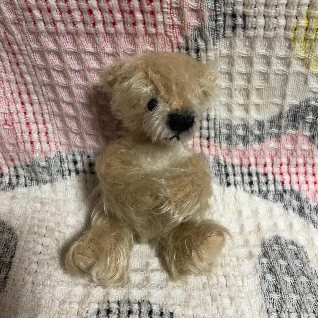 テディベア作家　Mari Bear 田辺洋子さん　ミニチュアテディベア　中古品