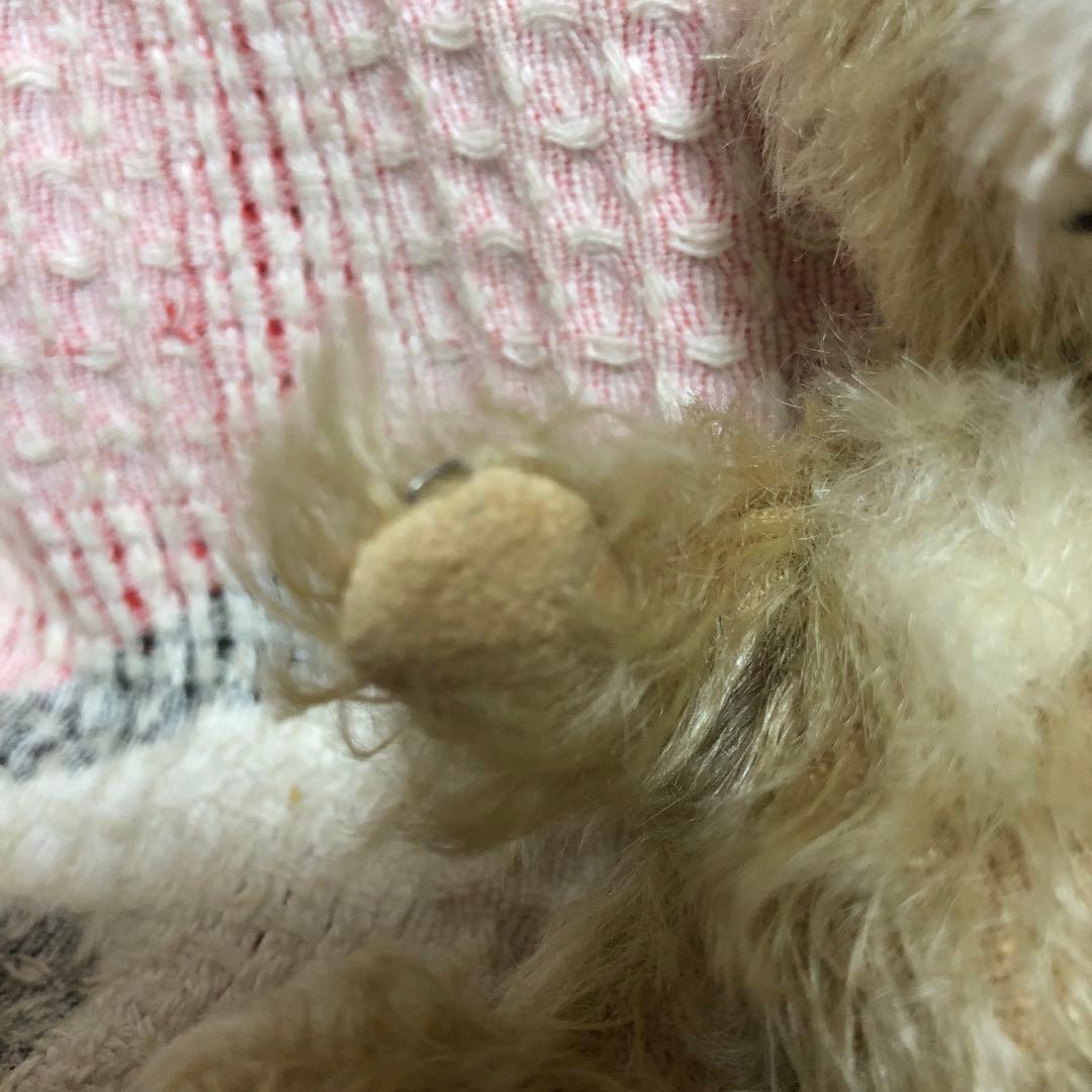 テディベア作家　Mari Bear 田辺洋子さん　ミニチュアテディベア　中古品