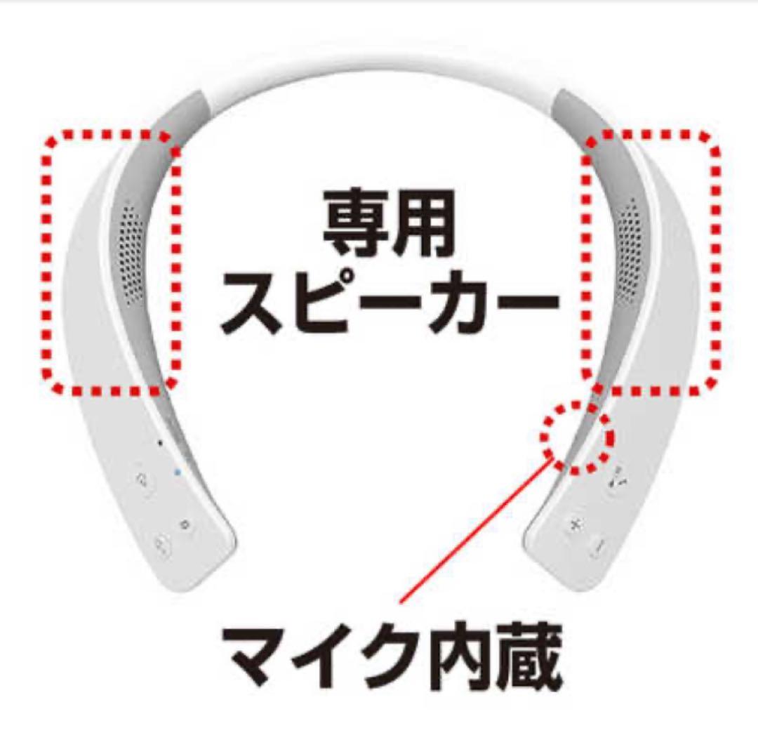 Panasonic ネックスピーカー ホワイト