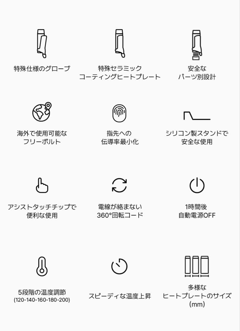 VODANA グラムウェーブカーリングアイロン コテ　40mm pink