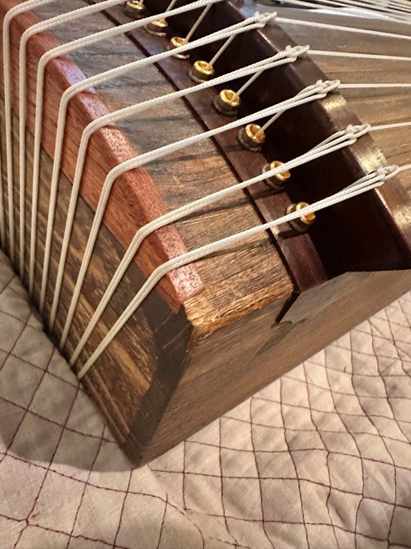 木製 17弦　筝セット