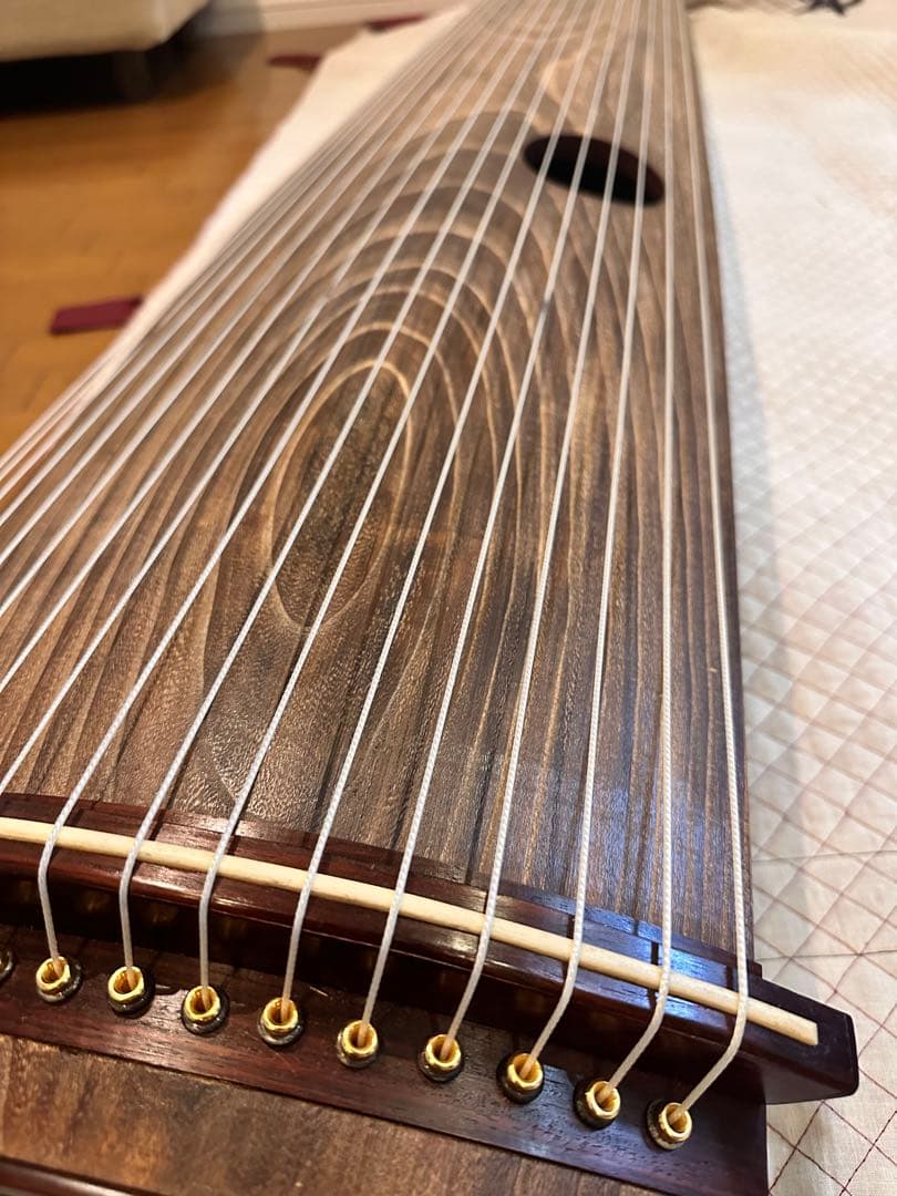 木製 17弦　筝セット