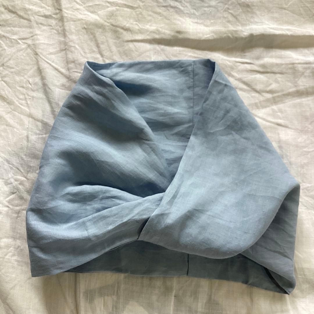 近江麻ラミー超晒しホワイ二枚合わせケツト170×145