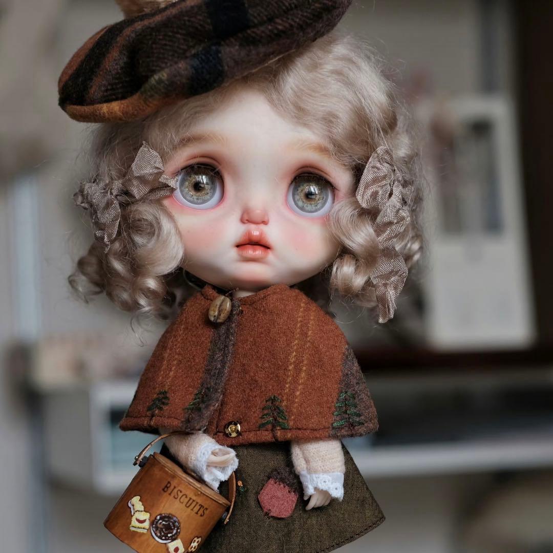 作家様カスタムブライス 人形 キラキラ お嬢様 かわいい ヴィンテージドール感