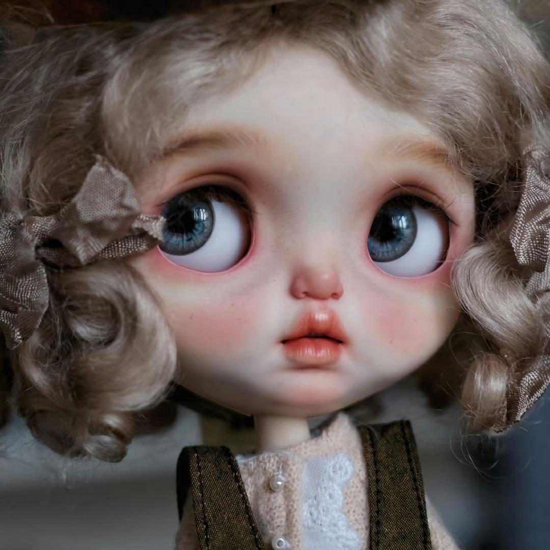 作家様カスタムブライス 人形 キラキラ お嬢様 かわいい ヴィンテージドール感