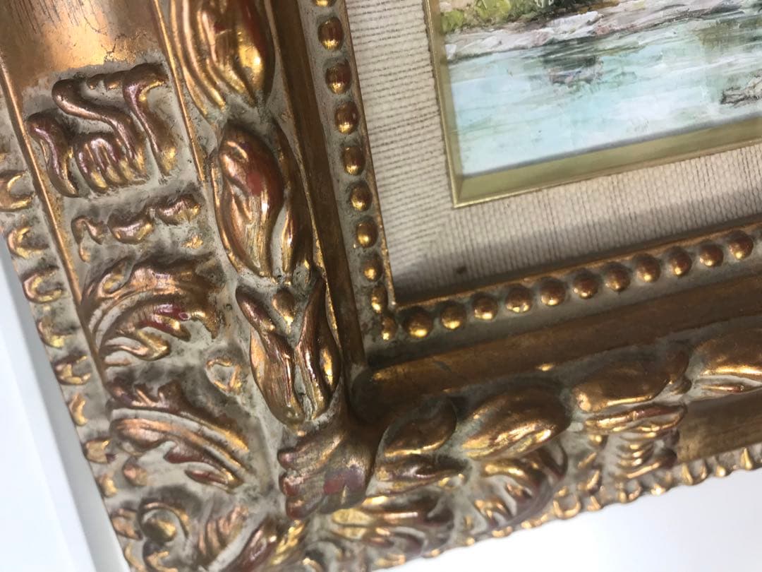 田辺　栄次郎　油彩画　SM