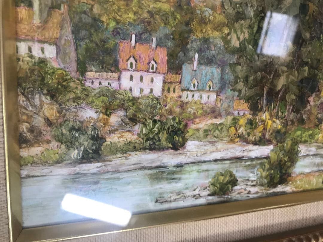 田辺　栄次郎　油彩画　SM