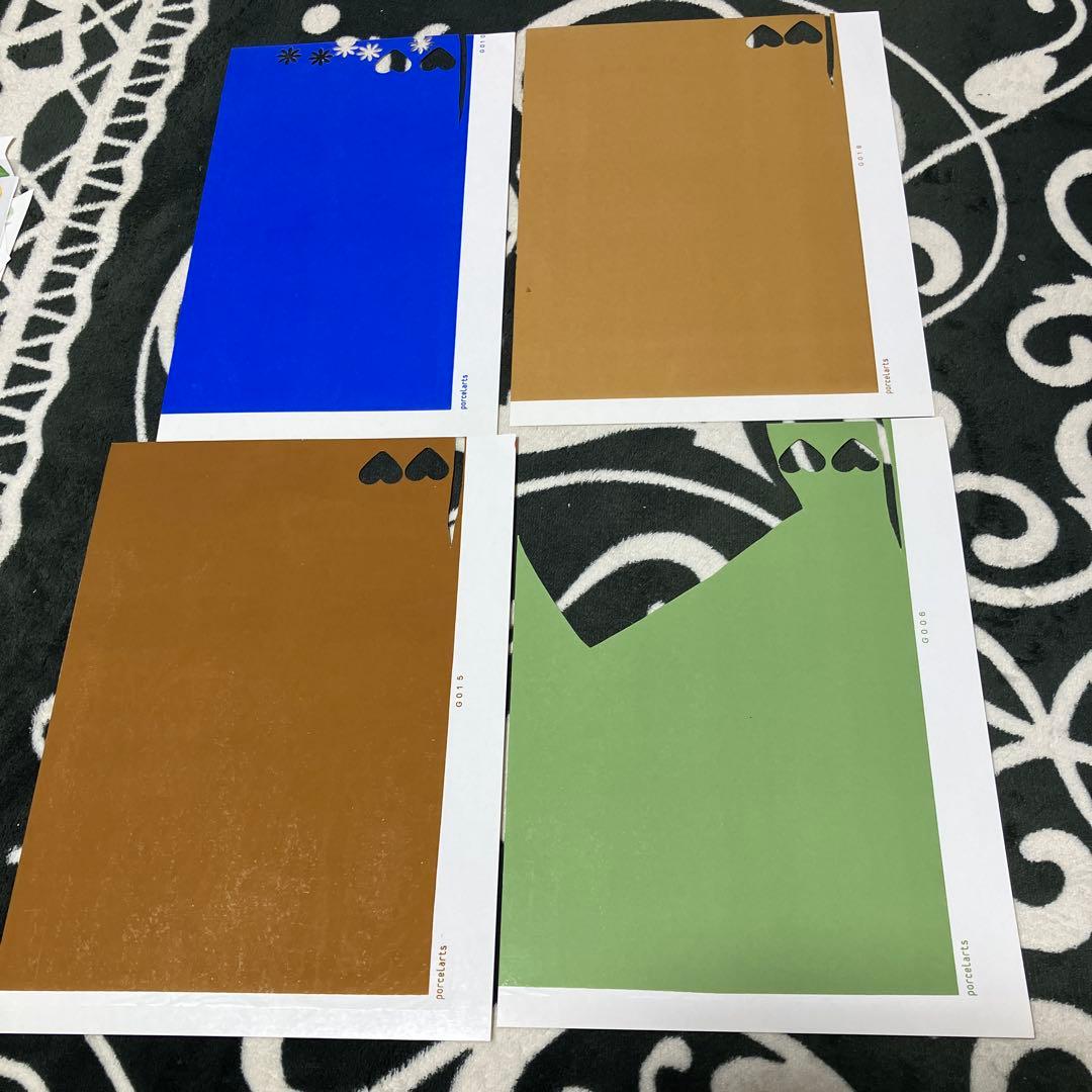 転写紙 アルファベット カラー ヴォーグ社多数