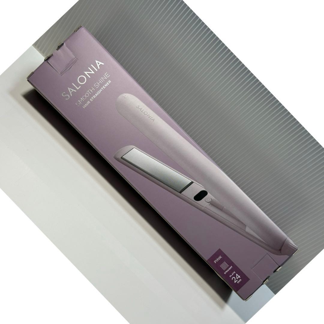 SALONIA スムースシャイン ヘアアイロン 24mm (上位モデル)