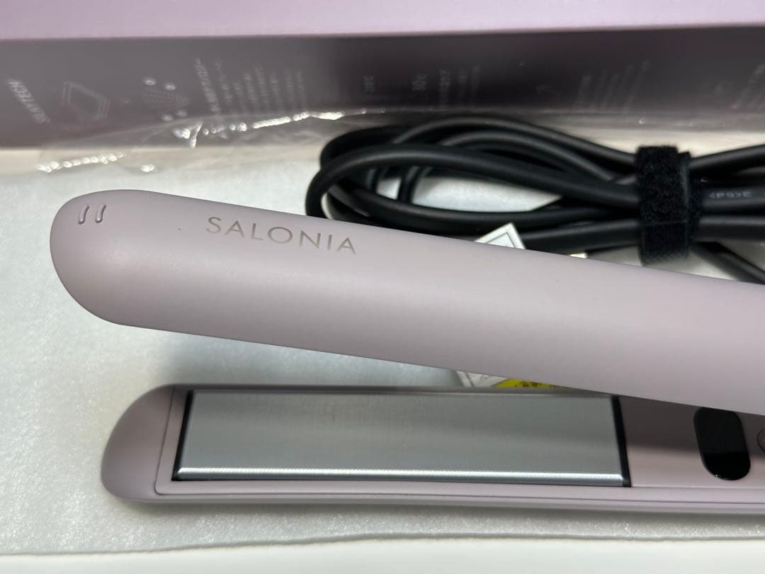SALONIA スムースシャイン ヘアアイロン 24mm (上位モデル)