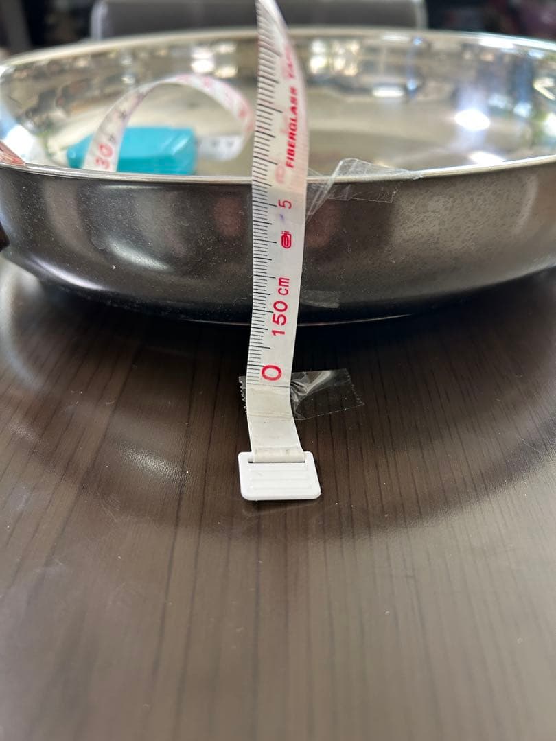 ステンレス製フライパン 27cm 金属ハンドル