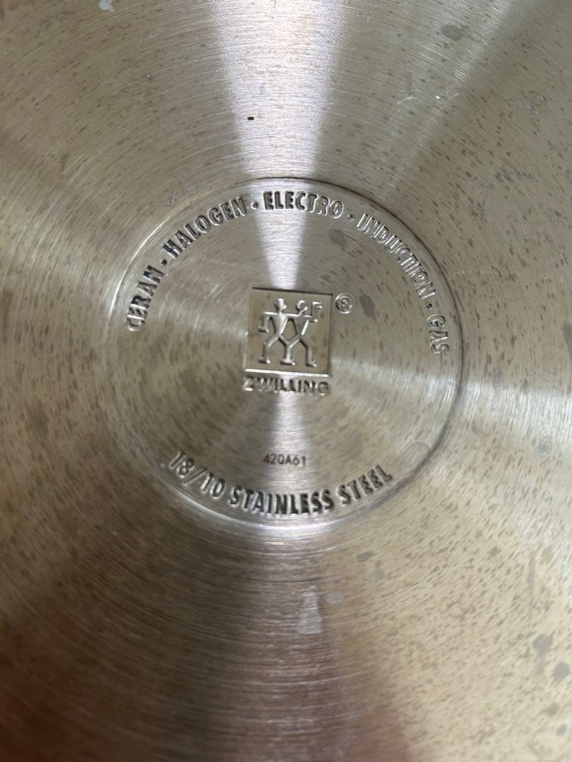 ステンレス製フライパン 27cm 金属ハンドル