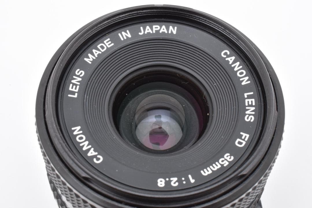 【分解清掃】キャノンCanon FD 35mm f2.8 単焦点広角レンズ