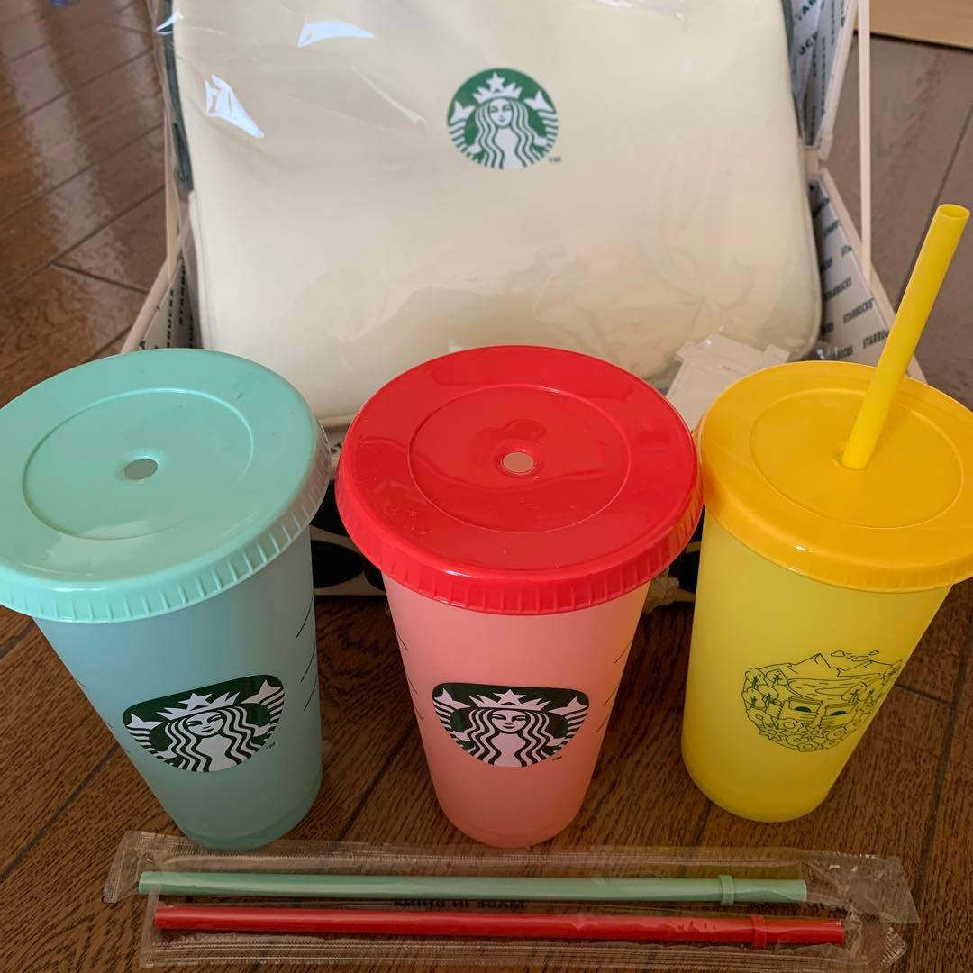 スターバックスマイカスタマイズジャーニーセットカラーチェンジングカップ　おまけ付