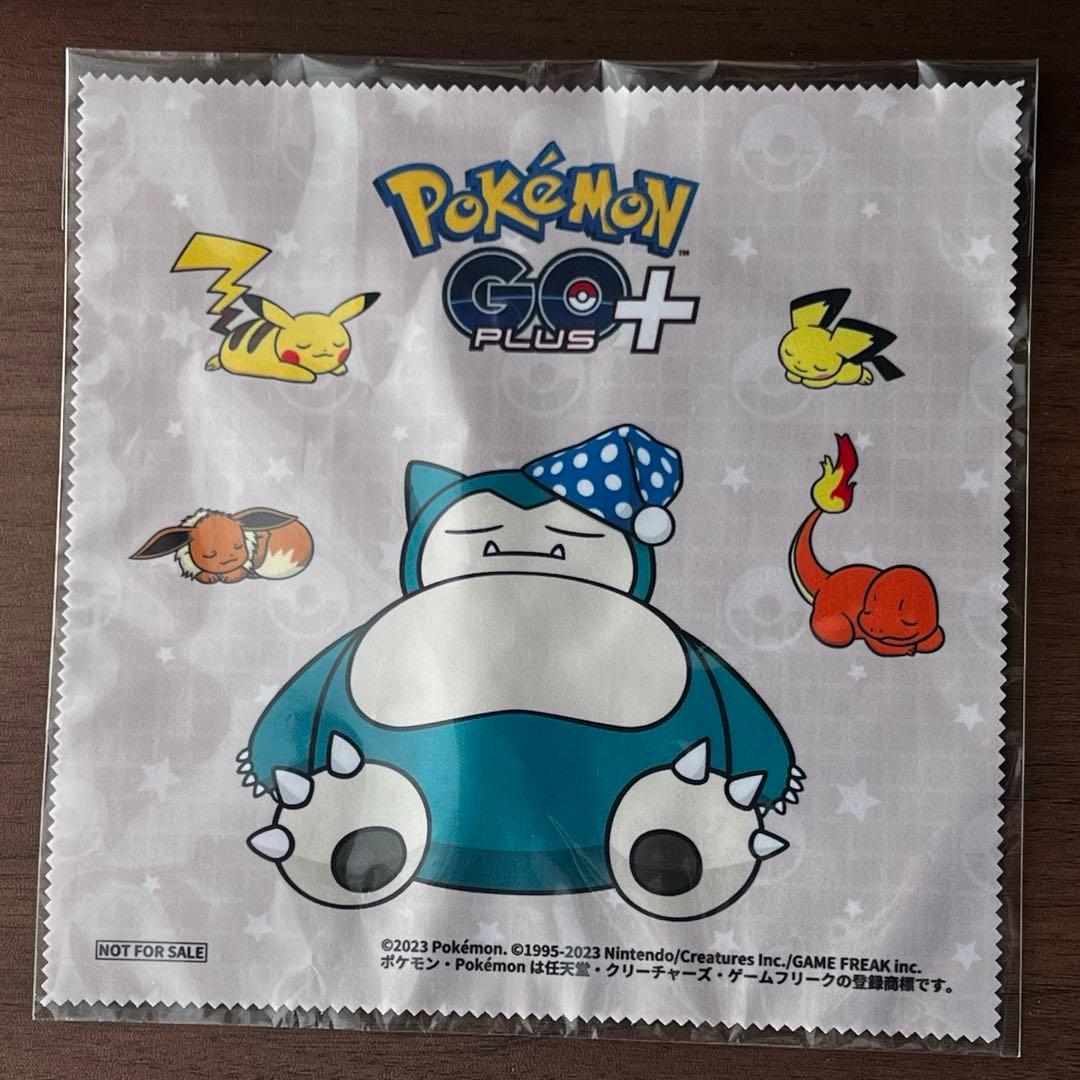 Pokemon GO Plus + 、限定デザイン マイクロファイバークロス