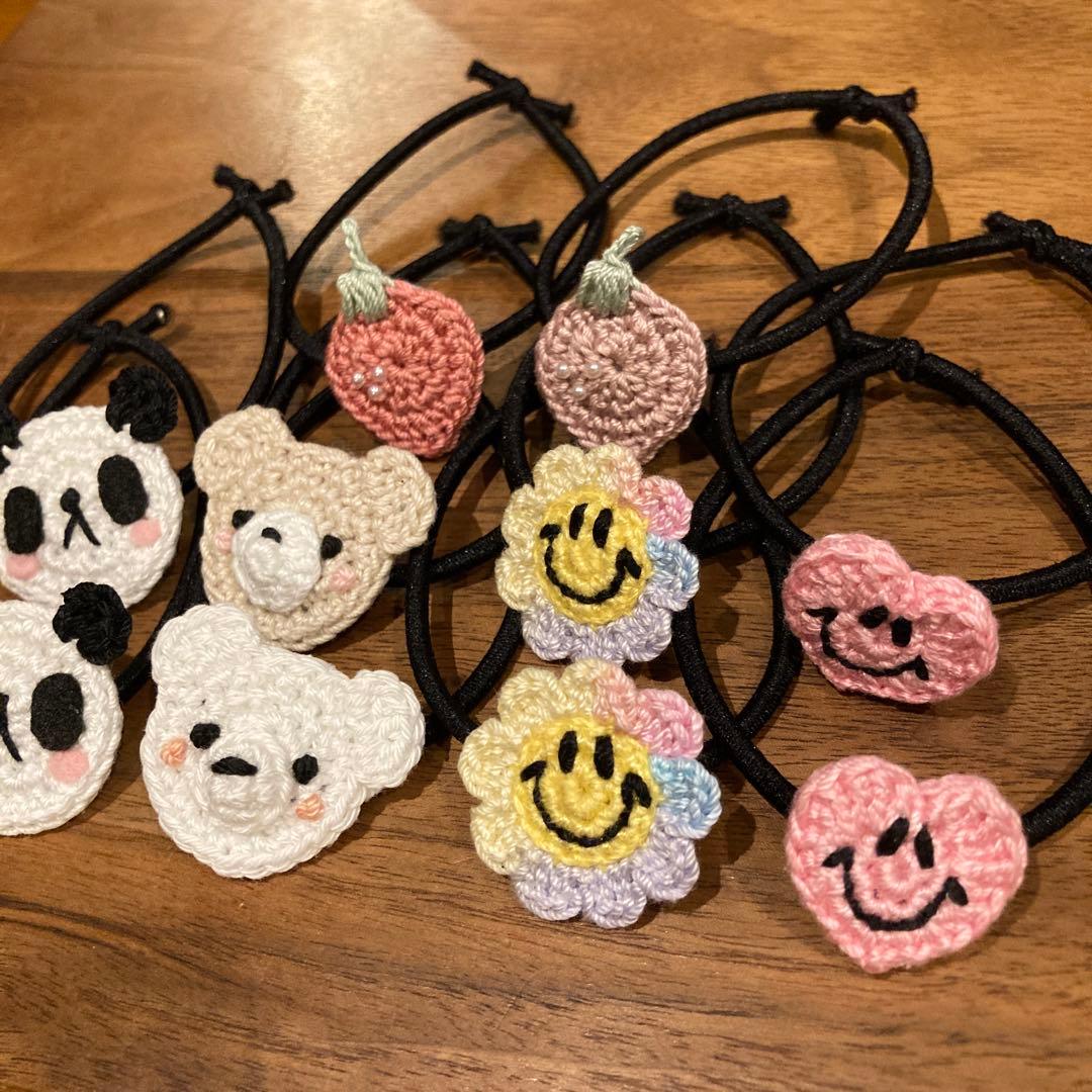 ゆきなママ様ご確認用☆ハンドメイド　ヘアゴム