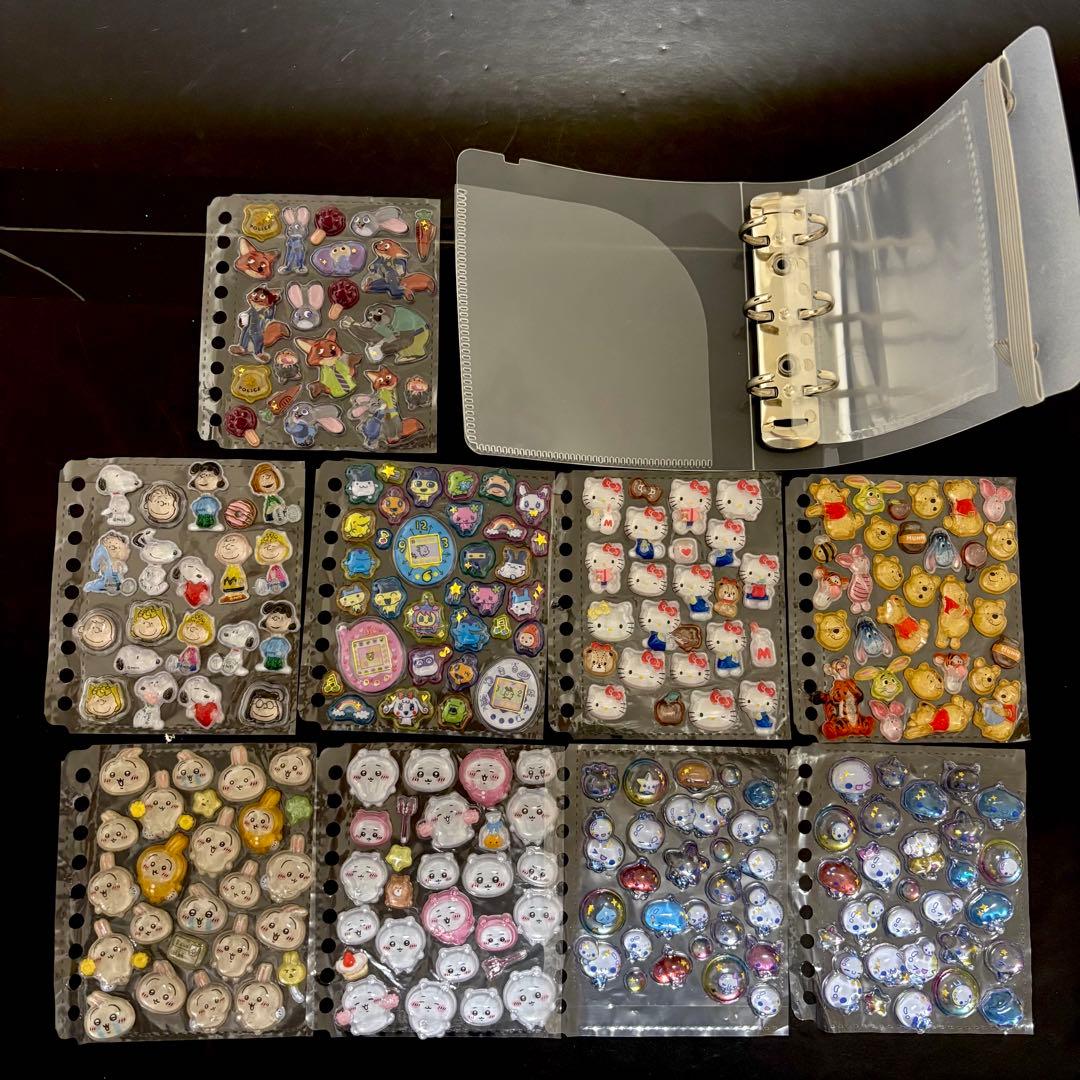 【まとめ売り・美品】シール帳 完成品 トレカサイズ