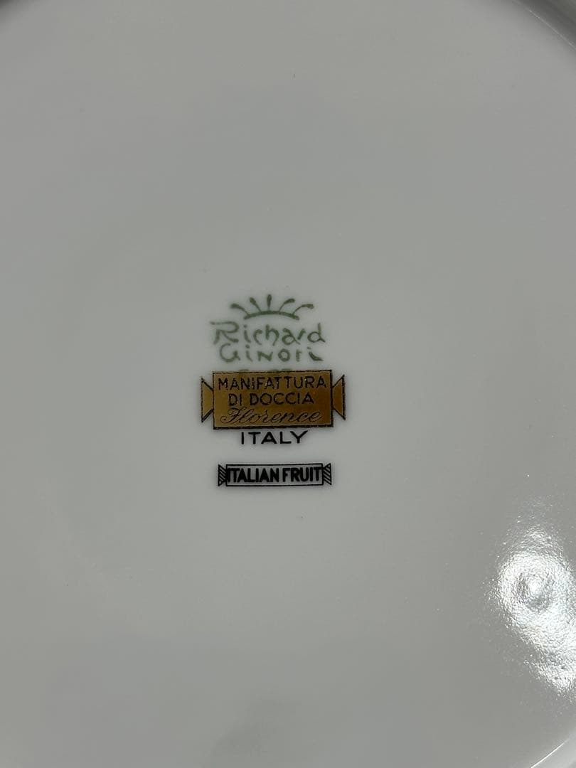 ①26cm 【USED】Richard Ginori プレート2P