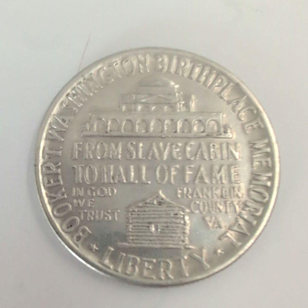 【認定書付】ブッカーTワシントン ハーフダラー銀貨