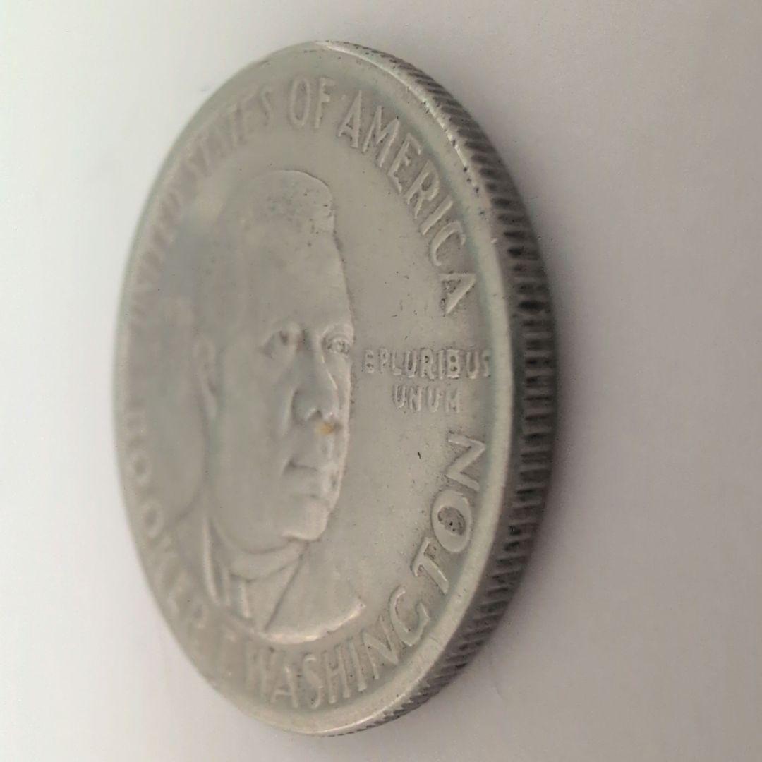 【認定書付】ブッカーTワシントン ハーフダラー銀貨