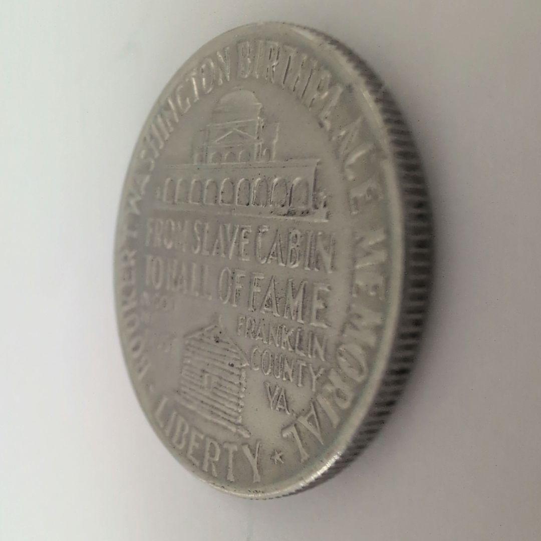 【認定書付】ブッカーTワシントン ハーフダラー銀貨