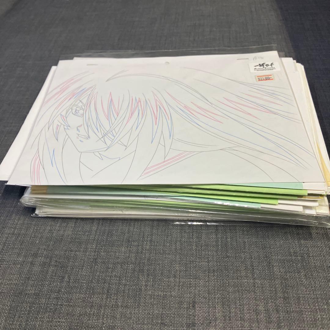 一騎当千シリーズ アニメ 原画 レイアウト タイムシート 等 まとめ売り