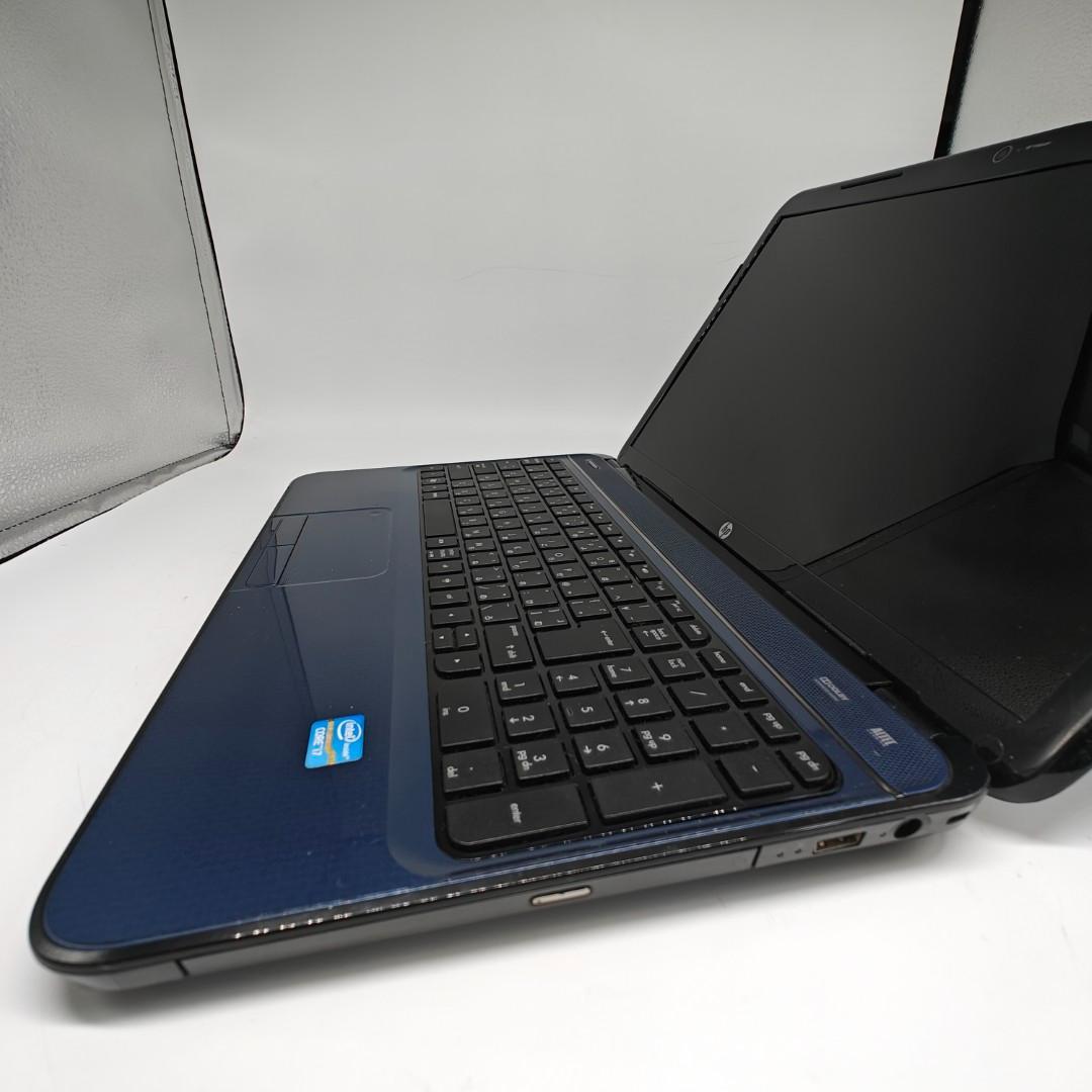 【HP】高速i7 SSD256GB 8GB オフィス付き ブルー ノートPC