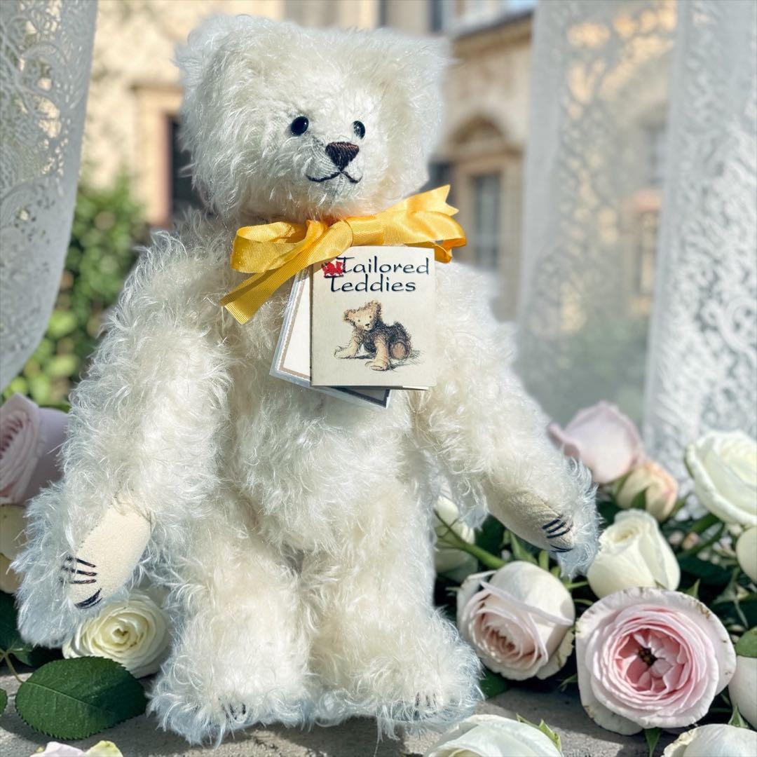 テディベア ダイヤモンド ホワイト 限定15体 英国製 証明書 サイン 箱 完品