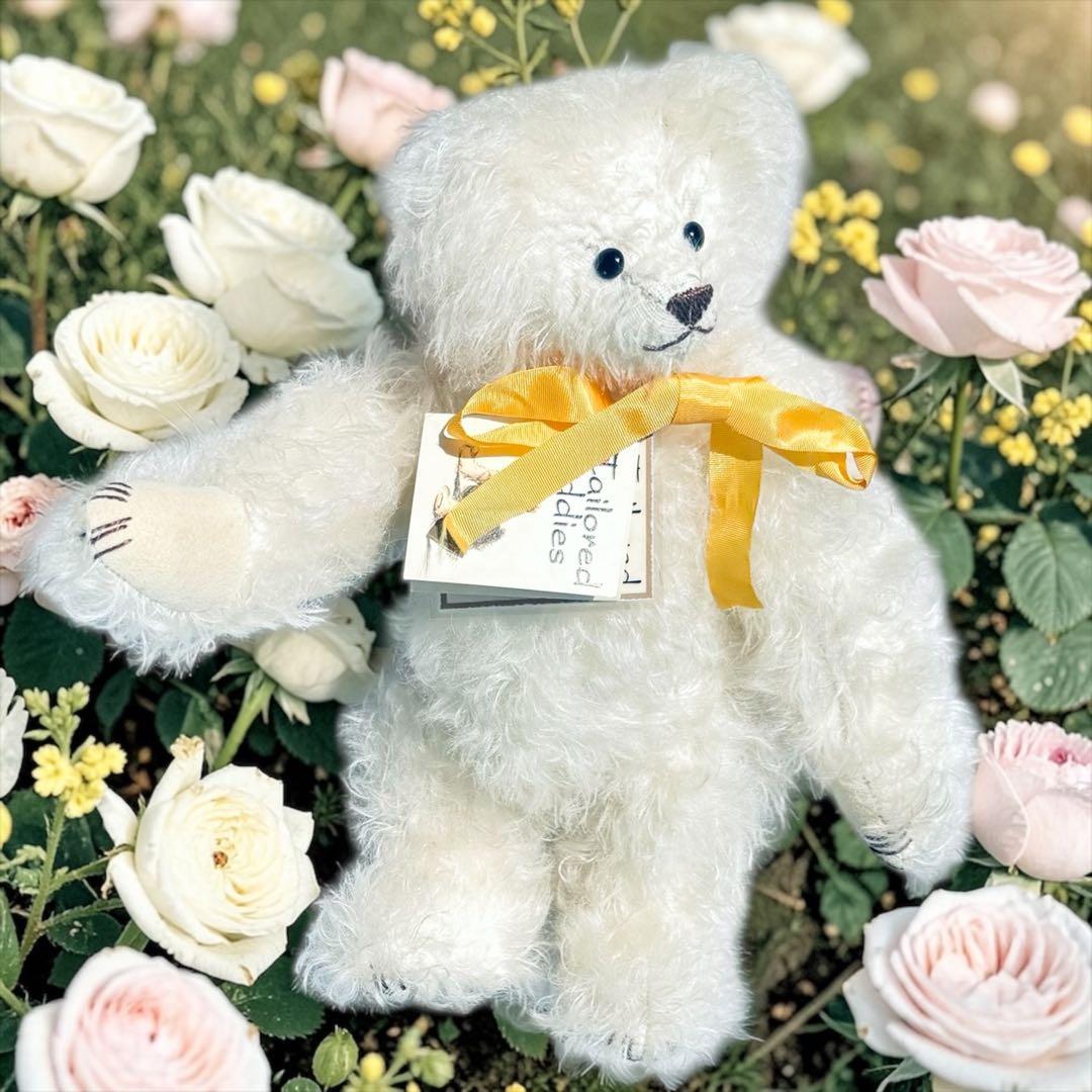 テディベア ダイヤモンド ホワイト 限定15体 英国製 証明書 サイン 箱 完品