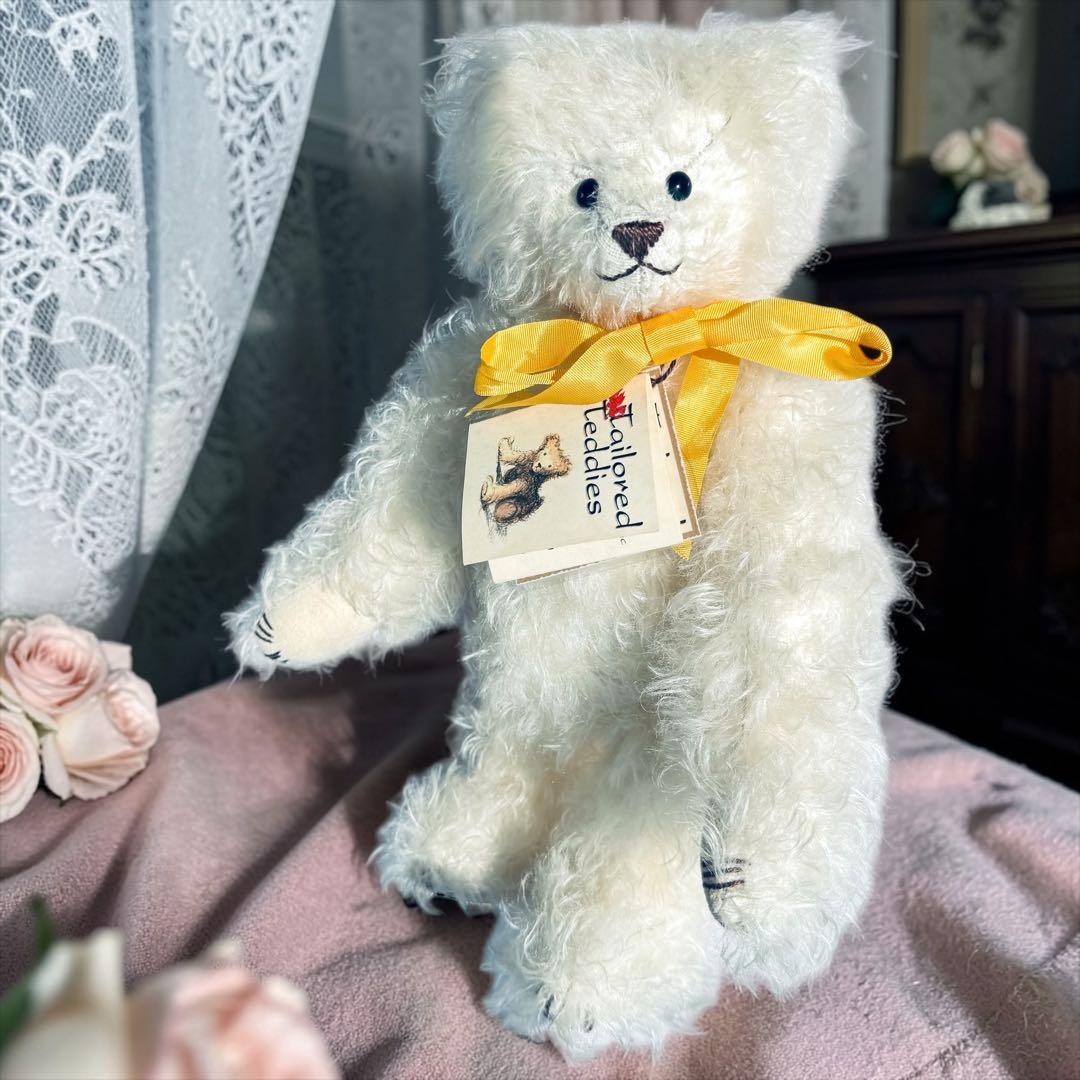 テディベア ダイヤモンド ホワイト 限定15体 英国製 証明書 サイン 箱 完品