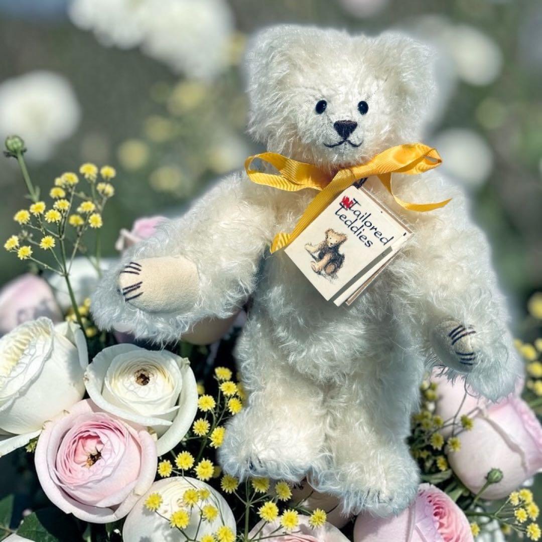 テディベア ダイヤモンド ホワイト 限定15体 英国製 証明書 サイン 箱 完品