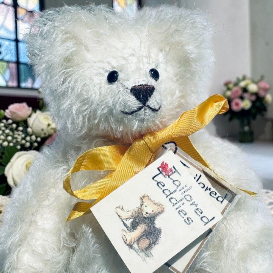 テディベア ダイヤモンド ホワイト 限定15体 英国製 証明書 サイン 箱 完品
