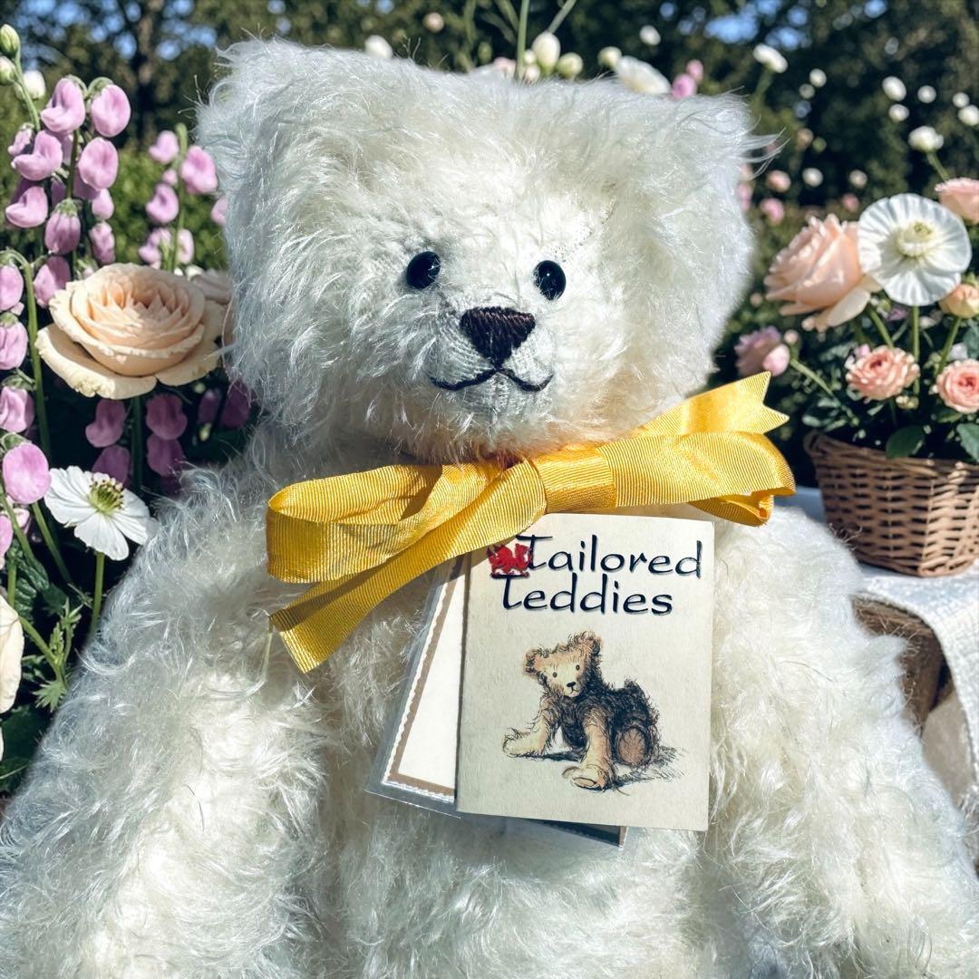 テディベア ダイヤモンド ホワイト 限定15体 英国製 証明書 サイン 箱 完品