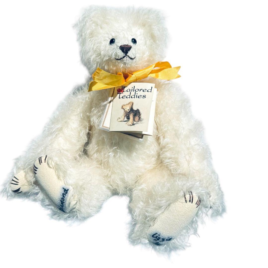 テディベア ダイヤモンド ホワイト 限定15体 英国製 証明書 サイン 箱 完品