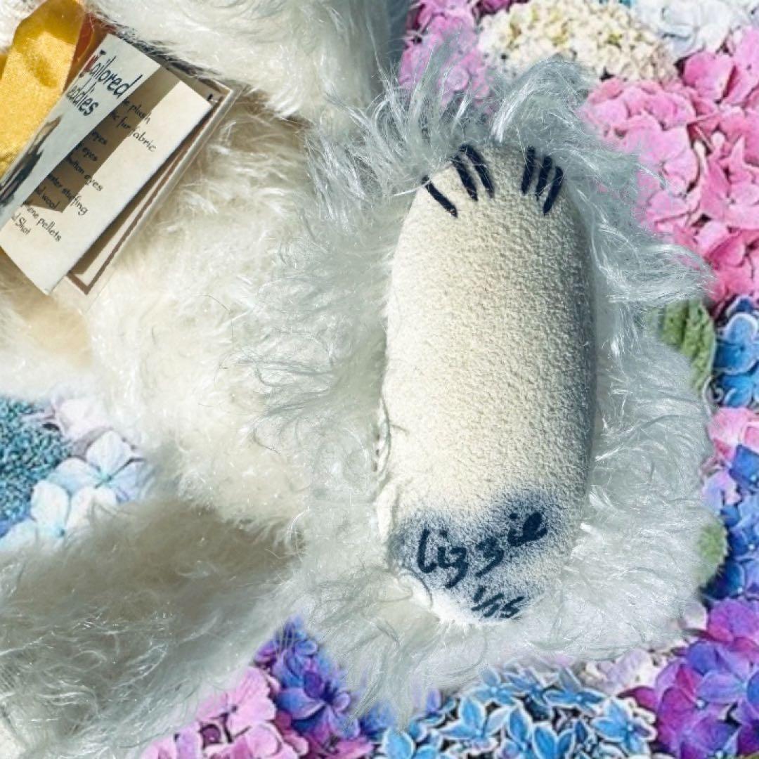 テディベア ダイヤモンド ホワイト 限定15体 英国製 証明書 サイン 箱 完品