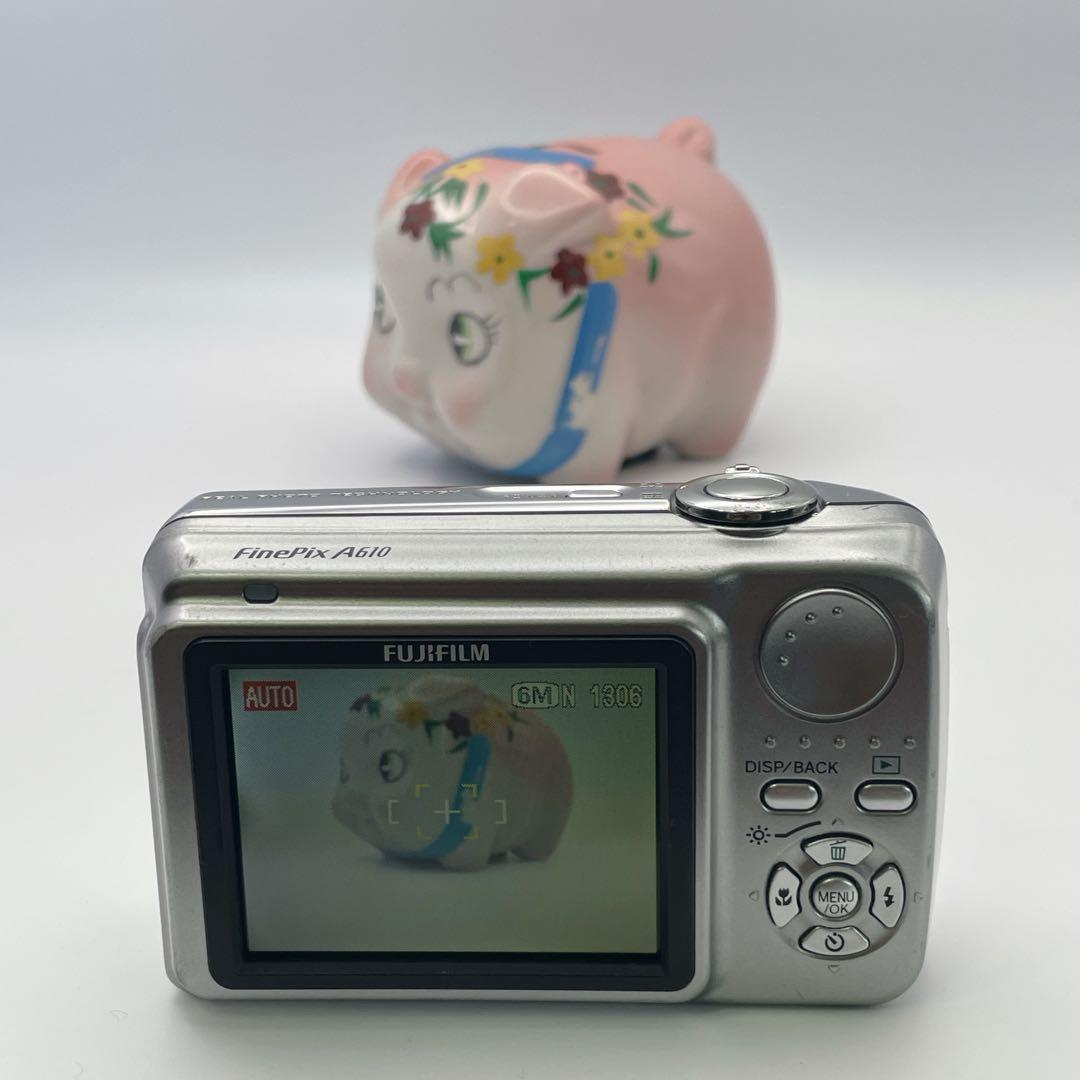 【美品】FUJIFILM FinePix A610 動作確認済