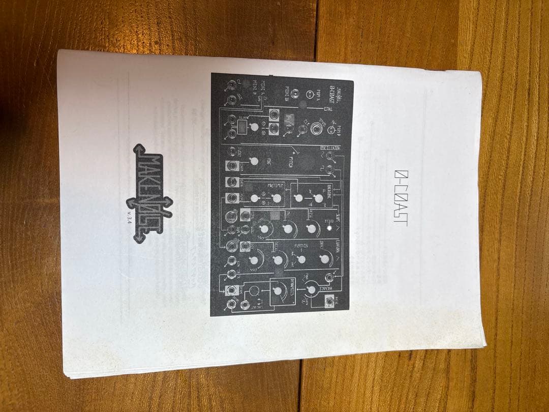 make noise o-coastモジュラーシンセサイザー