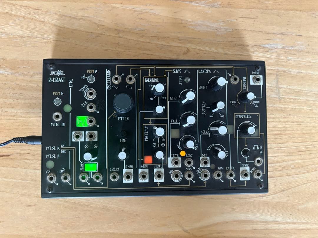 make noise o-coastモジュラーシンセサイザー