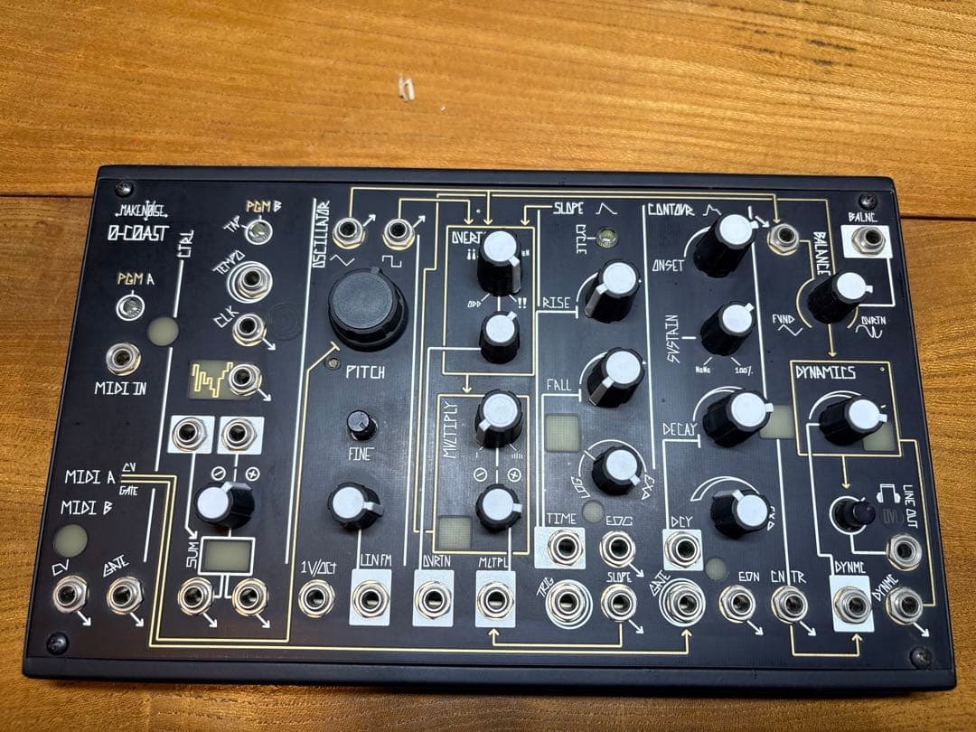 make noise o-coastモジュラーシンセサイザー