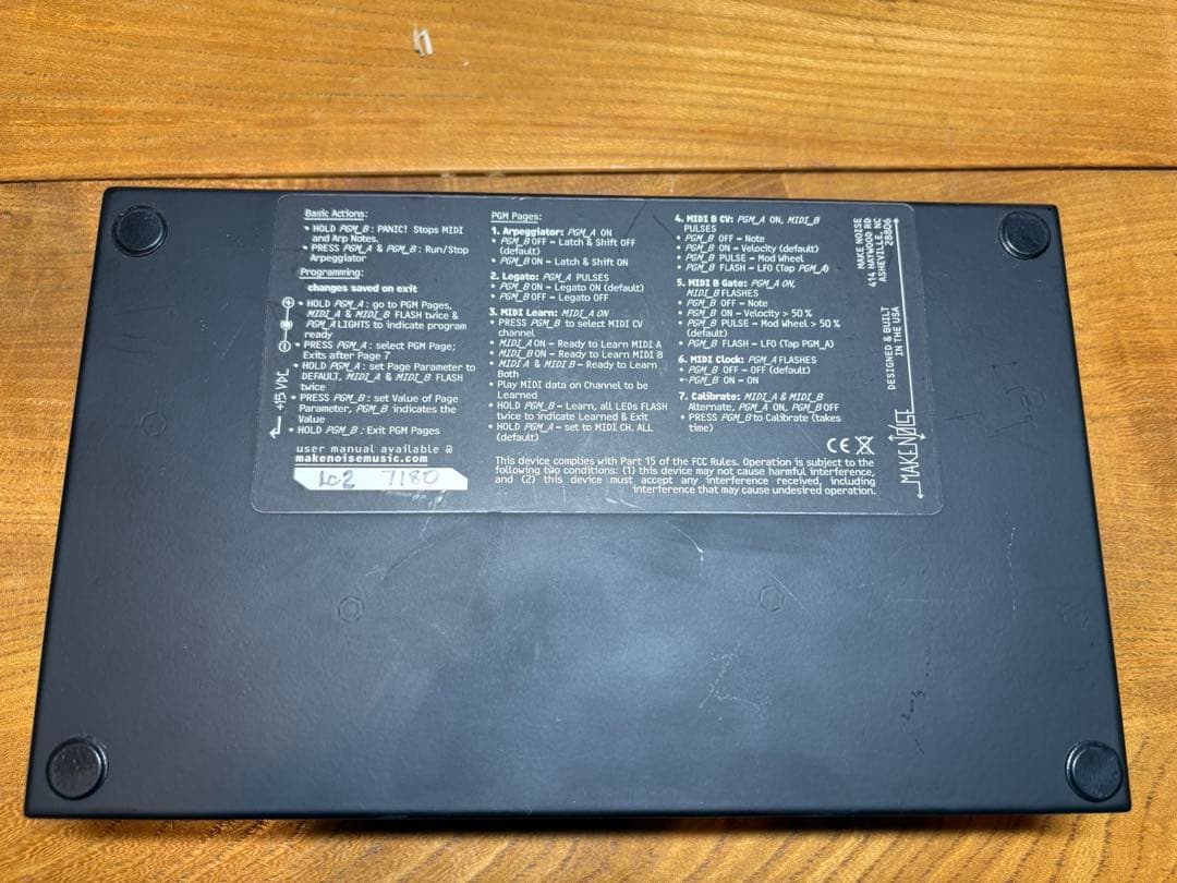 make noise o-coastモジュラーシンセサイザー