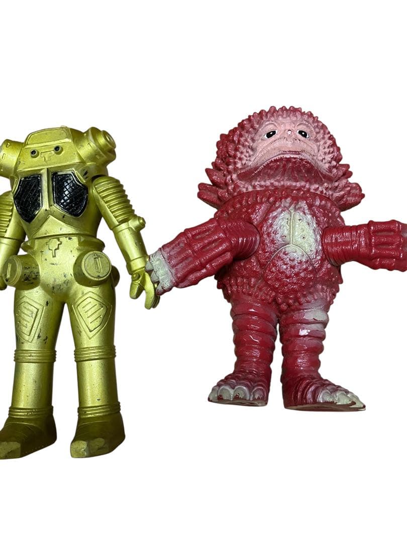 希少品 中古 レア 円谷プロ 1983年 キングジョー　ソフビ 日本製 バンダイ