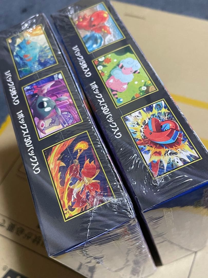 ポケモンカード ニンジャスピナー 新品未開封シュリンク付き ２箱