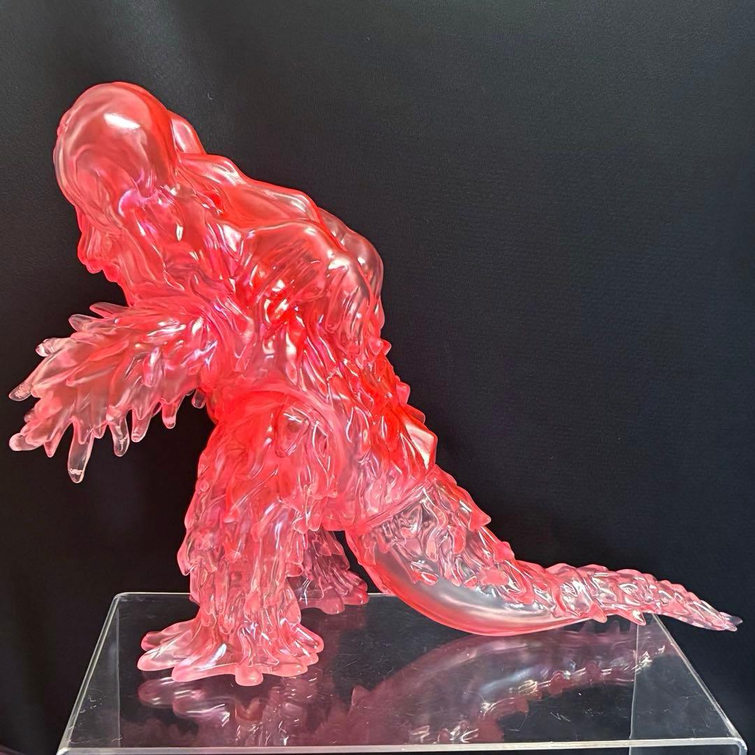 希少■ マルサン ヘドラ ソフビ ピンク 日本製