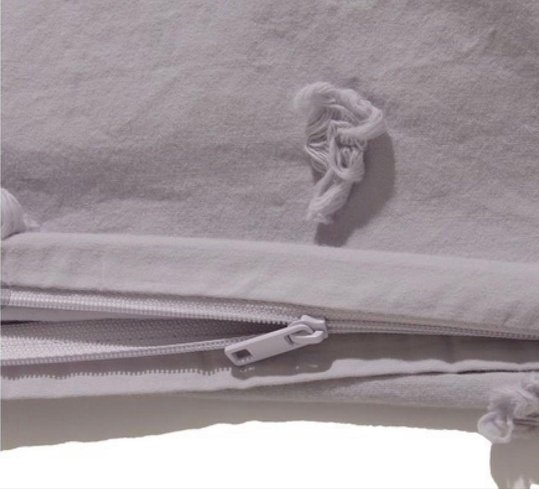 新品未使用　ジェラートピケ　掛け布団カバー　ドビードット　2点セット シングル