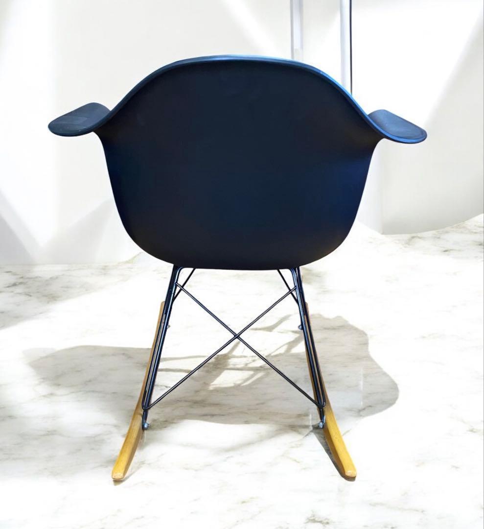 リプロダクト　イームズ　RAR　ロッキング　アームシェルチェア　ブラック