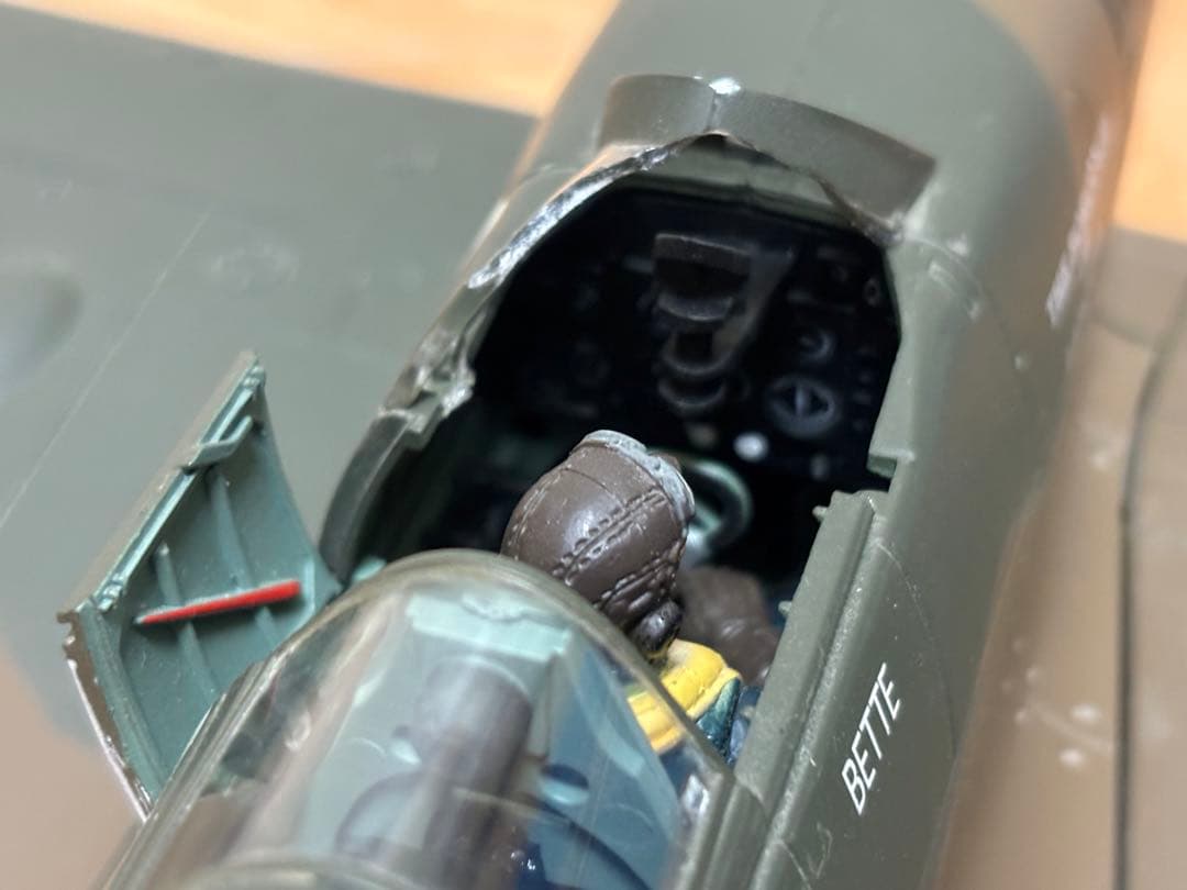 21st センチュリートイズ 1/18 スピットファイア 戦闘機 ジャンク