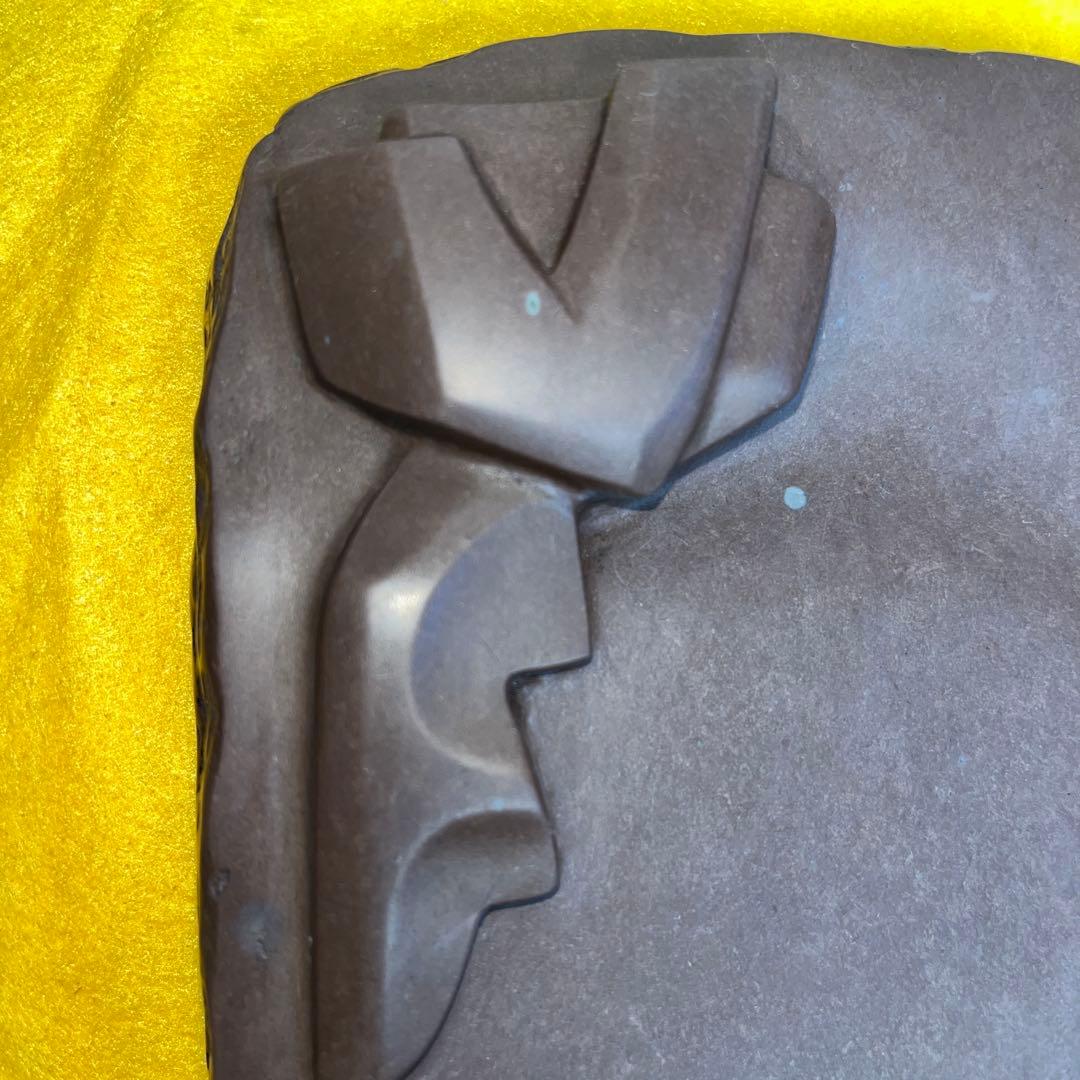 ⭕️赤間硯　銘　きく　名工　堀尾卓司　美品　希少作品　桐共箱