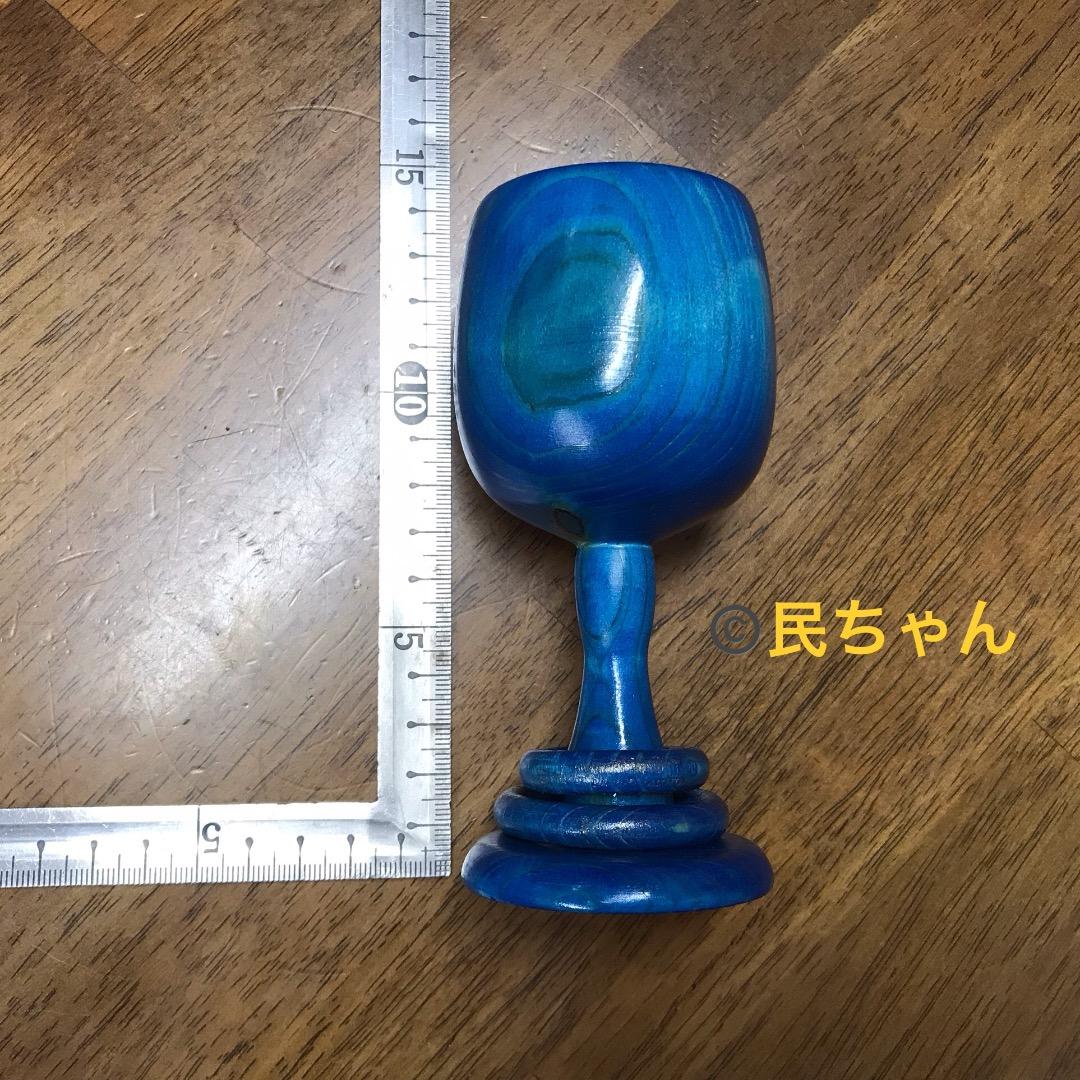 ハンドメイド　かわいい　木製　お酒　遊び心　2人ワイングラスセット T-280